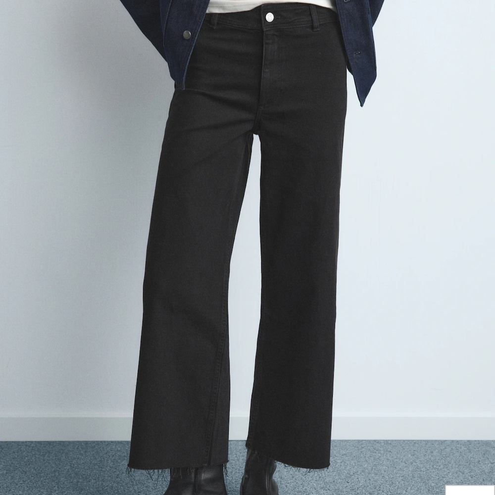 Catherin Culotte High-Rise Jeans